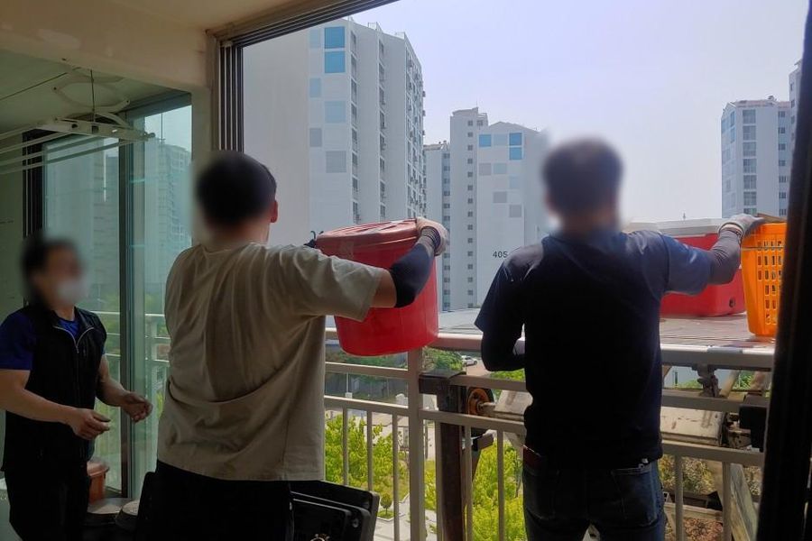 인제 기린 이사 현장 기록